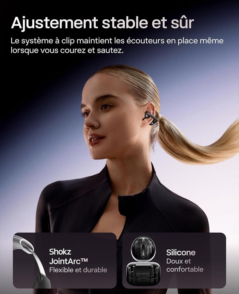 Shokz OpenDots ONE — Comment fonctionne l'écoute à oreilles libres du Shokz OpenDots ONE ?