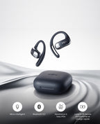 Écouteurs ouverts Shokz OpenFit Air noir - vue 4